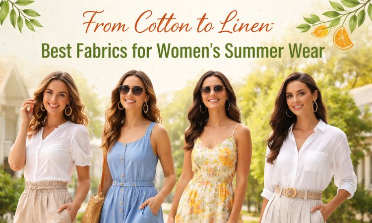 From Cotton to Linen: Best Fabrics for Women’s Summer Wear